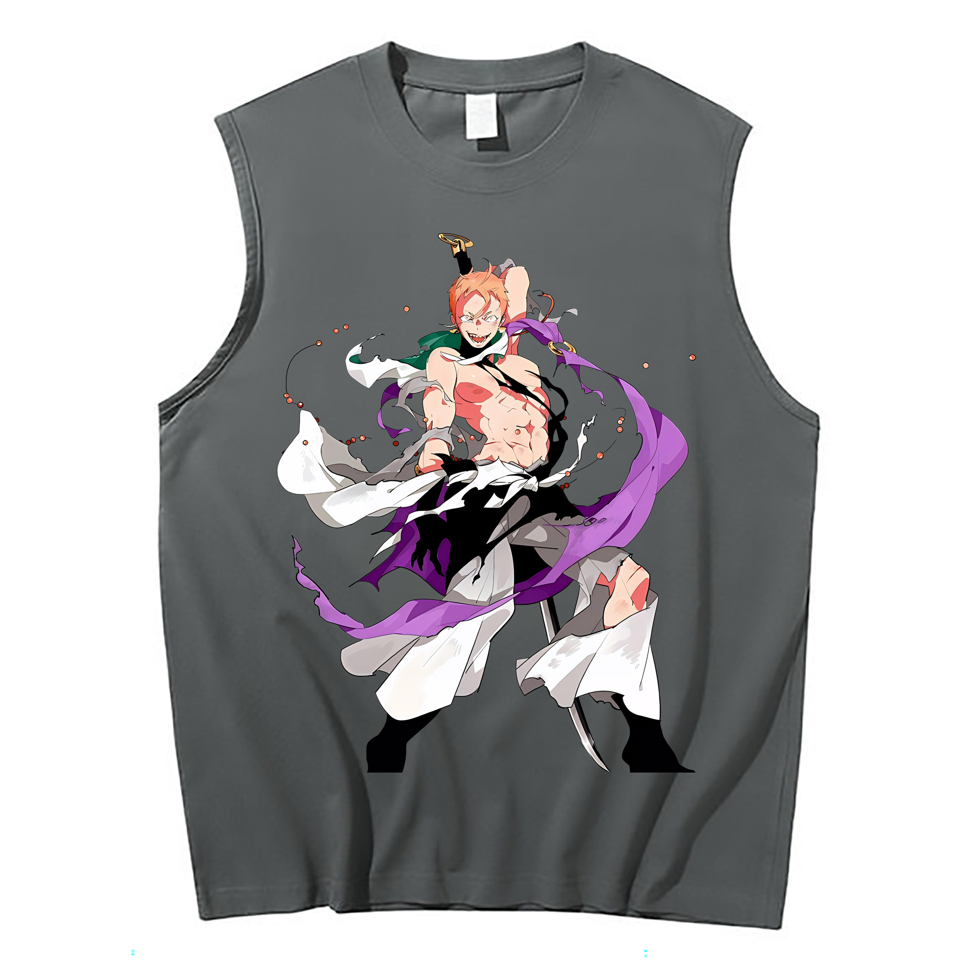 （画像用） 刀剣乱舞 Touken Ranbu コットン100％タンクトップ（フロントプリント）